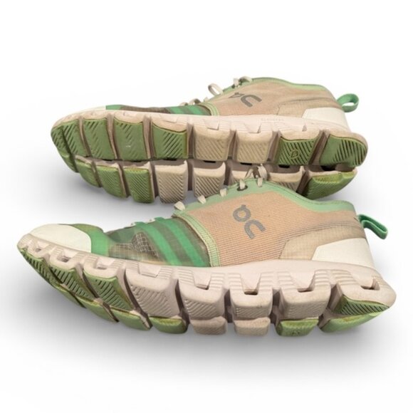 ON Cloud X Shift Running Sneakers – White / Matcha – Women’s Size 9 – Good Cond - Picture 7 of 8